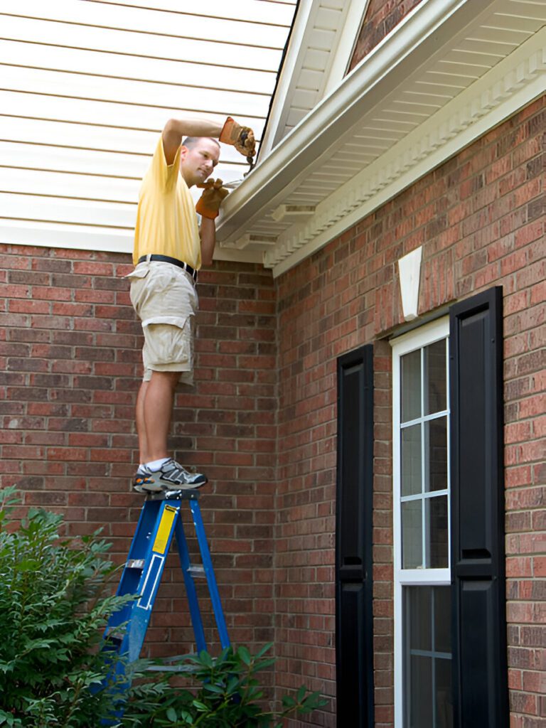https://www.istockphoto.com/photo/homeowner-maintenance-gutter-cleaning-working-dangerously-standing-on-ladder-gm157477969-9904321?searchscope=image%2Cfilm