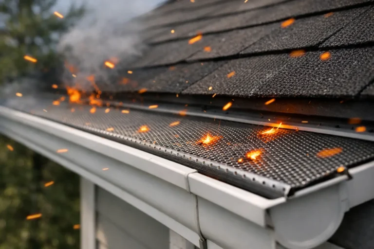 Can Gutter Guards Stop Embers?