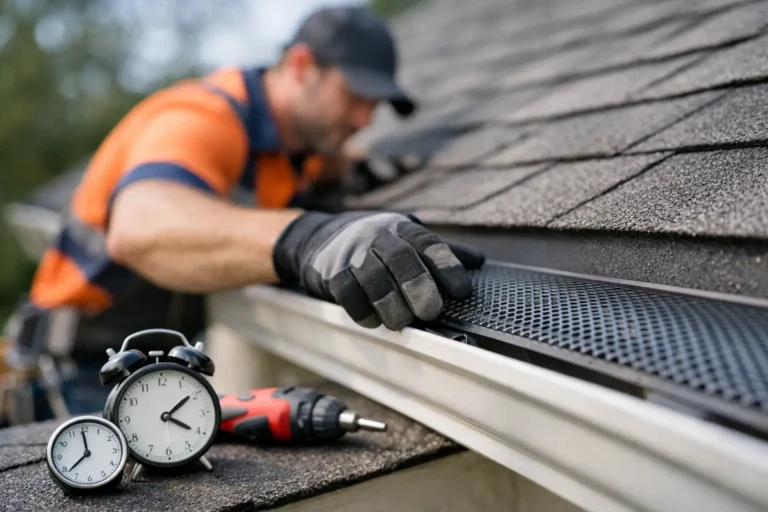 How Long Does Gutter Guard Installation Take?