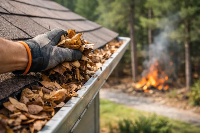 Leaf Buildup Fire Risk Reduction That Works