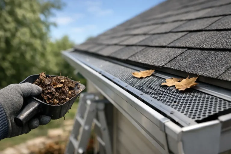 How Gutter Guards Reduce Cleaning Work