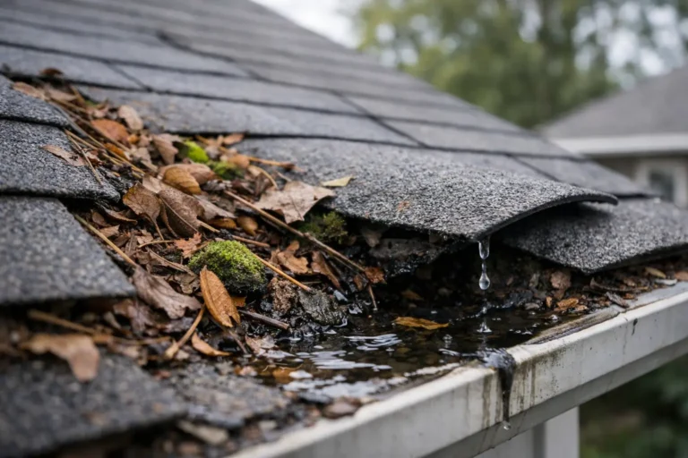 How Roof Debris Causes Leaks Over Time