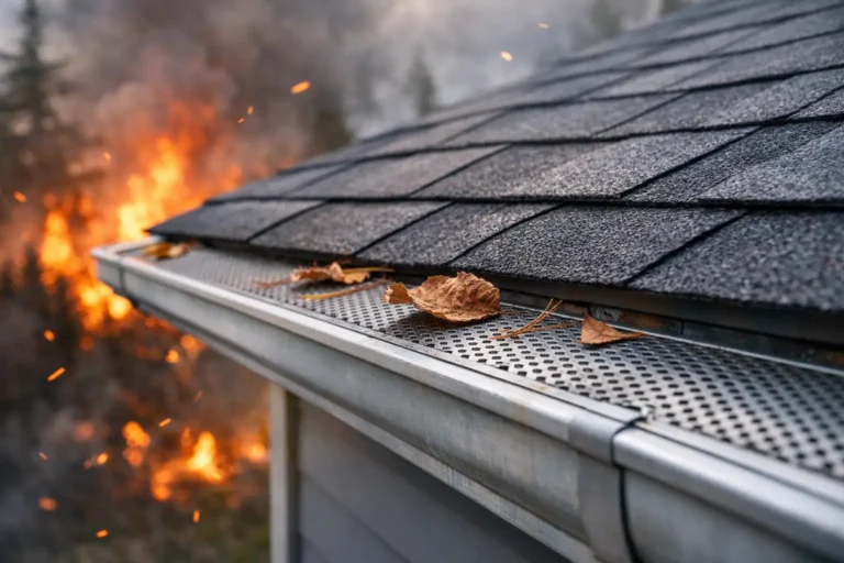 Are Gutter Guards Fire Resistant? What Matters