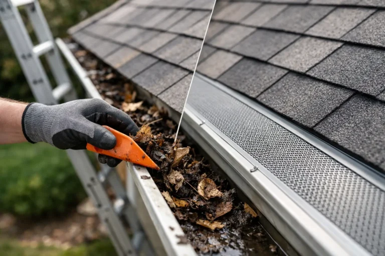Gutter Cleaning Before Guard Installation