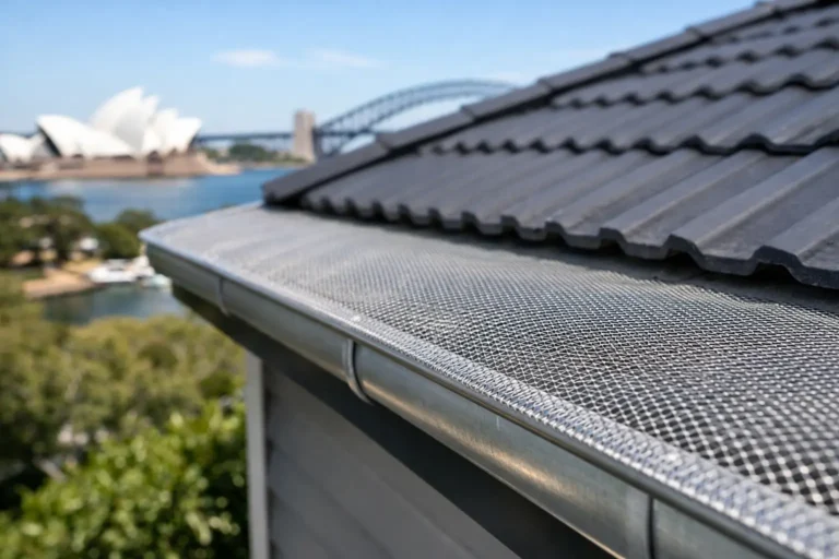 How Aluminium Mesh Guttering Works on Sydney Roofs