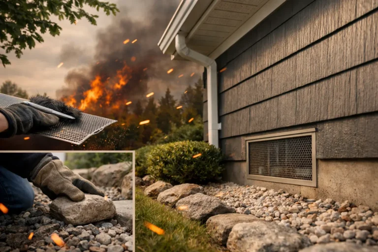 How to Reduce Ember Entry Around Your Home