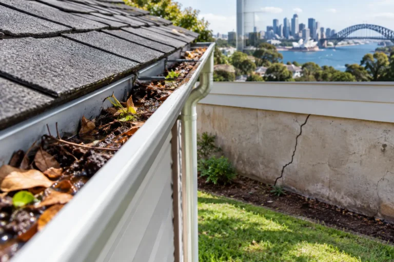 Can Clogged Gutters Damage Foundations in Sydney?