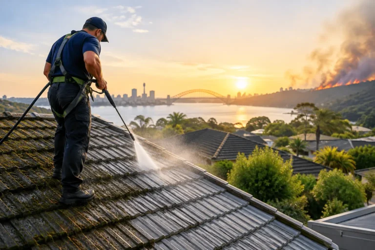 Can Roof Cleaning Prevent Fires Around Sydney Homes?